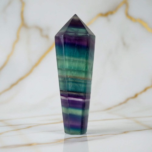 Fluorit zepter 7cm edelstein - fluorit,
