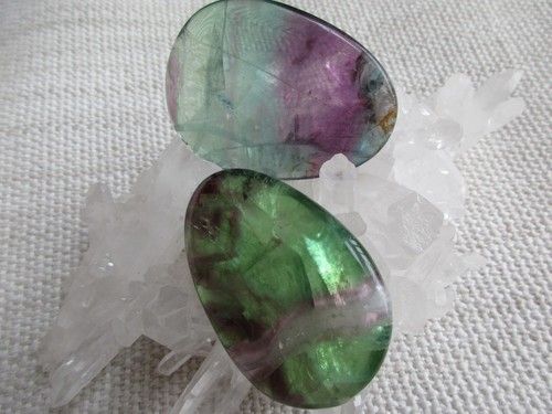 Fluorit daumensteine - 2,