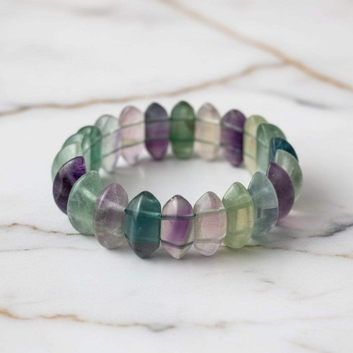 Fluorit armband edelstein - armband,
