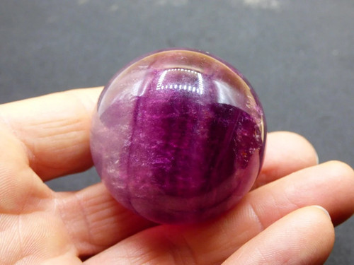 Fluorit lila pink - rot, ~