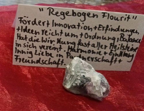 Regenbogen fluorit heilstein - regenbogen,