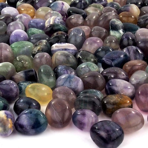 Fluorit trommelsteine - fluorit,