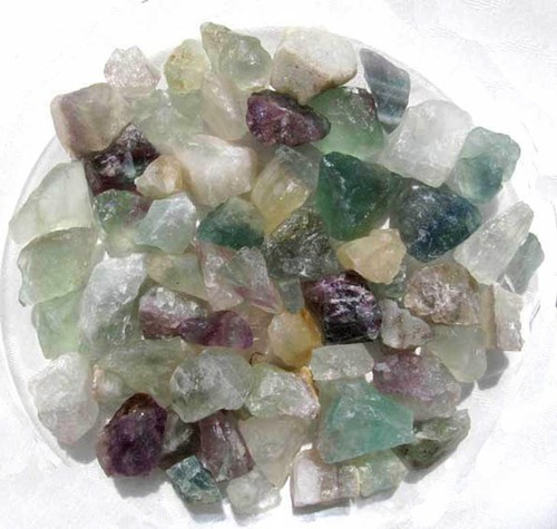 Fluorit mehrfarbig rohsteine - fluorit,