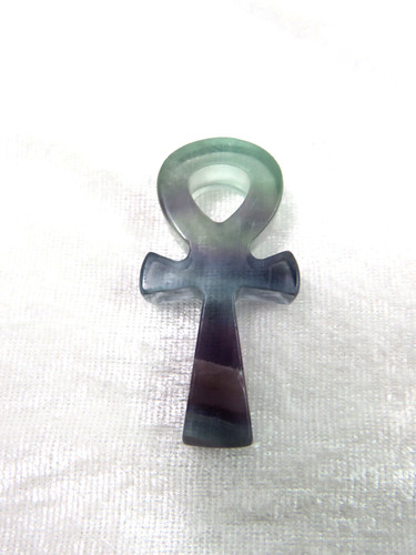 Fluorit ankh regenbogen - fluorit,