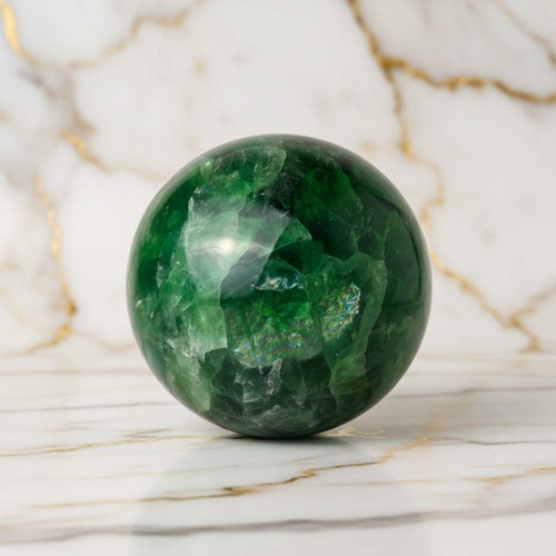 Große fluorit kugel 10cm - große,